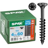 SPAX Gevelschroef - 4,5 x 60 mm - 100 Stuks - Roestvrij Staal A2