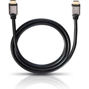 Oehlbach Black Magic High Speed HDMI®-kabel met ethernet lengte 7,5 meter