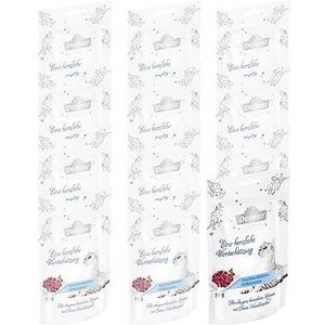 Dehner Premium Lovely Kattentraktatie voor volwassen katten, voedingssupplement voor katten, eend en kattenkruid, 12 x 50 g (600 g)