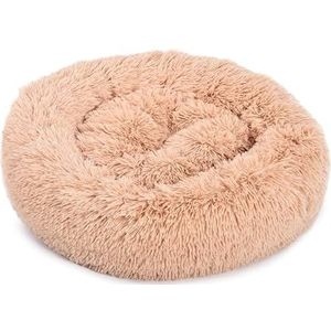 Dehner Favoriete Cookie hondenbed kattenbed beige maat L Ø 76 cm hoogte ca. 17 cm