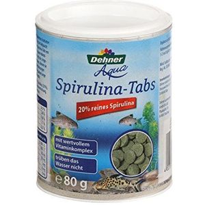 Dehner Aqua visvoer, Spirulina-Tabs, 90 tabletten (80 g)