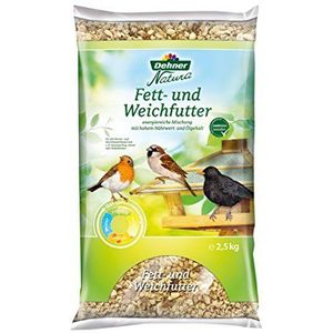 Dehner Natura, vet voor wilde vogels en zachte voering, (2,5 kg)