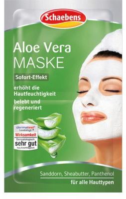 Schaebens - Aloe Vera - Gezichtsmasker - 2x5 ml