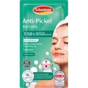Schaebens - Pure Huid - Anti-Puistjes Patches - Transparant - 24 Stuks