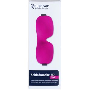 OHROPAX - Slaapmasker 3D - Zacht - Schuimstof - Huidvriendelijke Stof