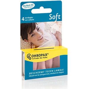 Oordopjes - OHROPAX Soft (10 stuks) - beschermhoes