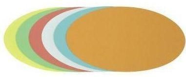 Soennecken Moderationskarte Oval 4878 11x19cm sortiert 250 Stück