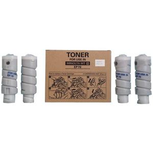 Konica Minolta - 8931-621 - Toner - Zwart - 4 Stuks (Origineel)