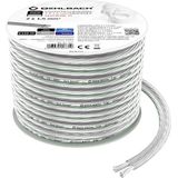 Oehlbach D1C330 Luidsprekerkabel 2 x 1.5 mm² Transparant 1 stuk(s)