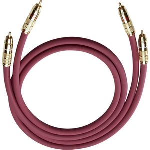 Oehlbach 2044 NF 214 Master Set kabel, 2 x 0,70 m, bordeauxrood
