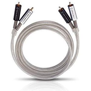 Oehlbach 3901 Silver Express Master Set kabel, 2 x 1 m, zilverkleurig