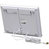 Oehlbach - Flat Style One - Digitale Kamerantenne - Wit - Actieve DVB-T-Versterker