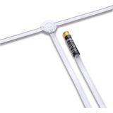 Oehlbach - Digital Wire Two - Passieve DAB+ Werpantenne - Wit - 75 Ohm