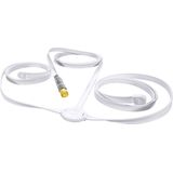 Oehlbach - Digital Wire Two - Passieve DAB+ Werpantenne - Wit - 75 Ohm