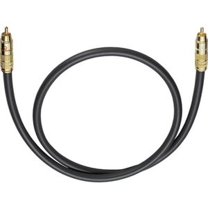 Cinch Audio Anschlusskabel [1x Cinch-Stecker - 1x Cinch-Stecker] 2.00 m Anthrazit vergoldete Steckko