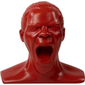 OEHLBACH Scream Unlimited Plus - exclusieve hoofdtelefoonstandaard in de vorm van de legendarische Oehlbach-kop - optimale opslag van grotere over-/on-ear hoofdtelefoons (Made in Germany) handgemaakt