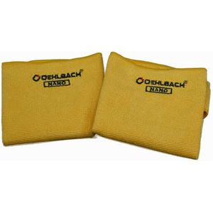 Oehlbach HDCC-30 reinigingsdoek - microvezeldoek 30x30 cm - voor bril, tv, camera, display, mobiele telefoons - 2 stuks