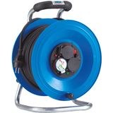 HEDI Kabelhaspel - Blauw - Kunststof - 50 m - H07RN-F - Spatwaterdicht