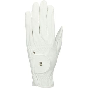 Handschoen Roeck-Grip White - 9 | Paardrij handschoenen