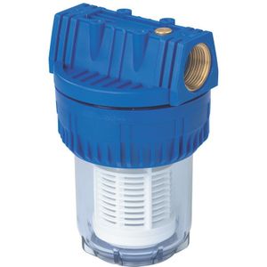 Metabo Filter 1'' Waterfilter in kan Blauw, Transparant