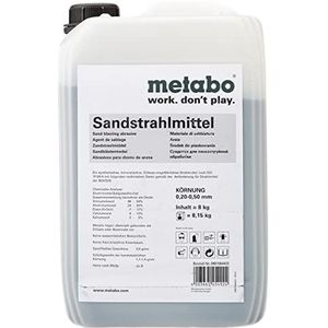 Metabo 0901064423 Zandstraalmiddel (synthetisch, mineraal, geschikt voor siliconen; 8 kg