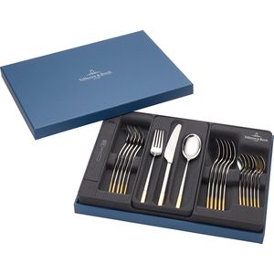 Villeroy & Boch - Ella - Tafelbestekset - Goudkleurig - 30-delig - Vaatwasmachinebestendig
