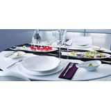 Villeroy & Boch Flow dessertschaal, premium porselein, wit