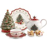Villeroy & Boch - Toy's Delight - Kan met Deksel - Wit/Rood/Groen - 1660 ml