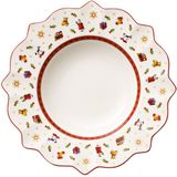 Villeroy & Boch Toy's Delight Soepbord Kerst - Wit/rood