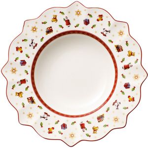 Villeroy & Boch Toy's Delight Decoration ornament koffie-set, wit/rood, 3- delig, 6,3 cm : Villeroy & Boch
