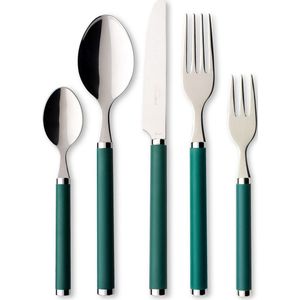 Villeroy & Boch - Play! Green Garden - Bestekset - Groen - Roestvrij Staal - 30-delig