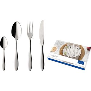 Villeroy & Boch Mat geborsteld Bestekcassette Mat Arthur Actie (Set van 24 stuks)