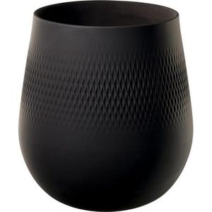Villeroy & Boch Manufacture Collier Noir Vaas Carre L 22,5