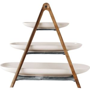 Villeroy & Boch Artesano, Taartstandaards + Taartborden, Wit