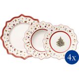 Villeroy & Boch Toy's Delight Kerst serviesset 12-delig