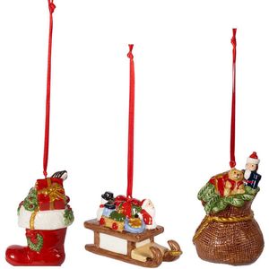 Villeroy & Boch - Nostalgic Ornaments - Kersthangers - Cadeaus 3st