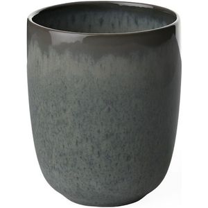 Villeroy & Boch - Lave Gris - Beker Zonder Handvat - Grijs - Aardewerk - 350 ml
