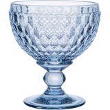 Villeroy & Boch - Boston Col. Blauwe champagnebeker, extravagant en elegant design voor Prosecco en champagne, kristal, blauw, 400 ml