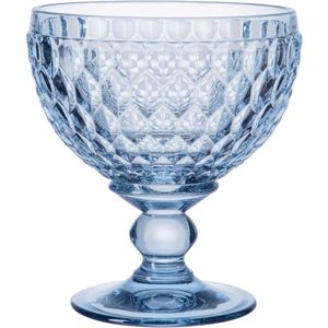 Villeroy & Boch Boston Col. Champagneschaal, extravagant, elegant, kristal, blauw, 400 ml, 125 mm