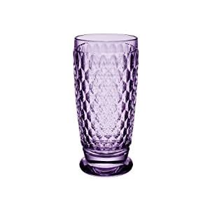 Villeroy & Boch – Boston Lavender longdrinkglas, kristalglas gekleurd paars, inhoud 300ml