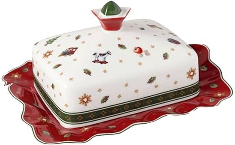 Villeroy & Boch - Toy's Delight - Botervloot - 19 x 16 x 11,5 cm - Hard Porselein