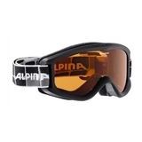 Alpina Carvy 2.0 Junior Skibril - Zwart | Categorie 2