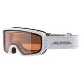 Skibril Alpina Scarabeo S White QH Rubyred