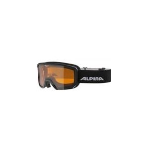 Skibril Alpina Scarabeo S Black DH Orange