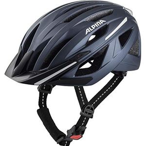 ALPINA Unisex - Volwassenen, HAGA Fietshelm, indigo matt, 55-59 cm