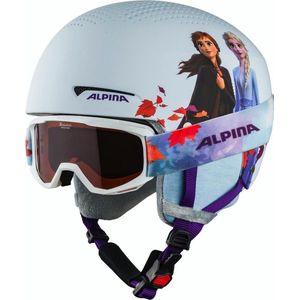 Alpina Zupo Disney Skihelm + Piney Skibril - Frozen | | Maat: 48 - 52 cm