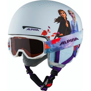 Alpina Zupo Disney Skihelm + Piney Skibril - Frozen | | Maat: 51 - 55 cm