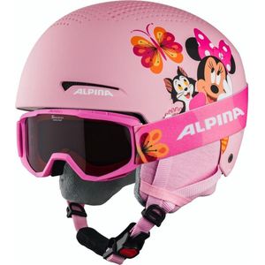 Alpina Zupo Disney Skihelm + Skibril - Minnie Mouse | | Maat: 48 - 52 cm