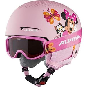 Alpina Zupo Disney Skihelm + Skibril - Minnie Mouse | | Maat: 51 - 55 cm