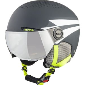 Alpina - Zupo Visor - Skihelm - Charcoal Neon Matt - 54-58 cm